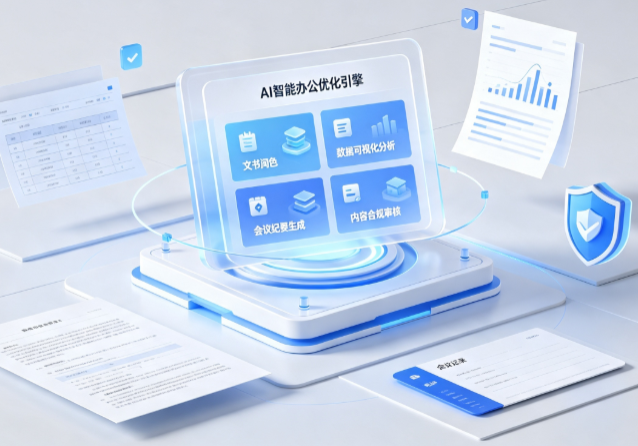大余县AI重构现代办公体系 智能优化引擎助力企业轻量化高效运营