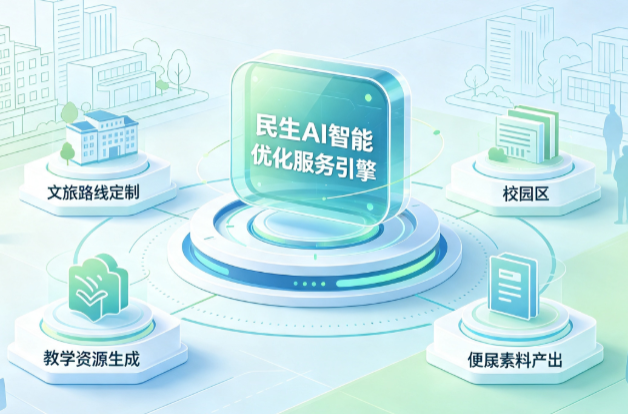 大余县AI普惠赋能民生服务 智能优化技术升级大众生活服务体验